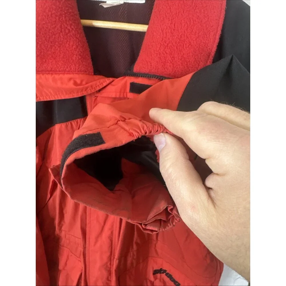 Vintage Ski-Doo Bombardier Men’s Jacket Large Red Black Snowmobile Coat‎ Canada